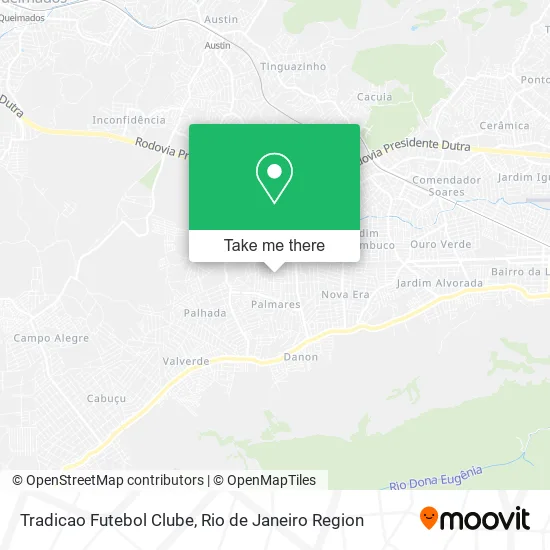 Tradicao Futebol Clube map