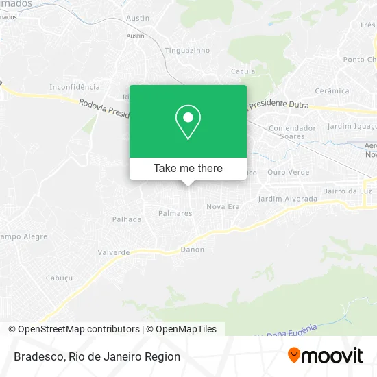 Bradesco map