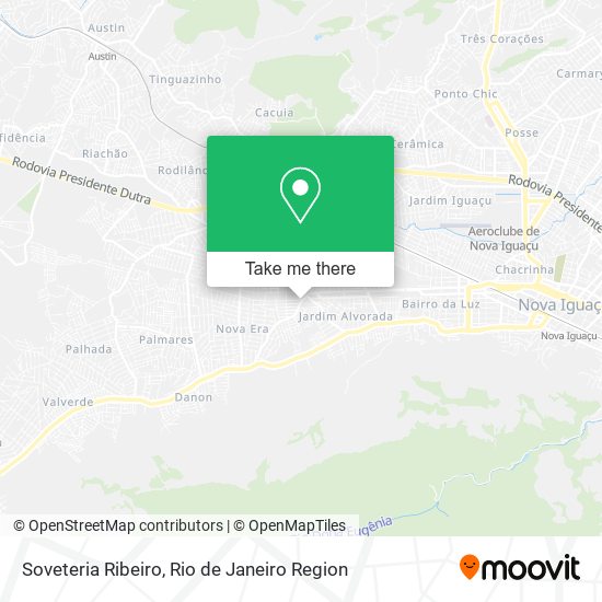 Soveteria Ribeiro map