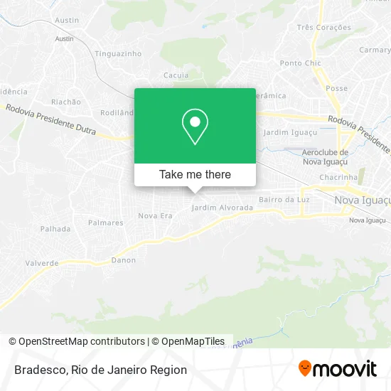 Bradesco map