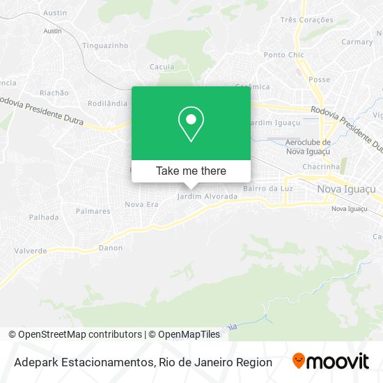 Adepark Estacionamentos map