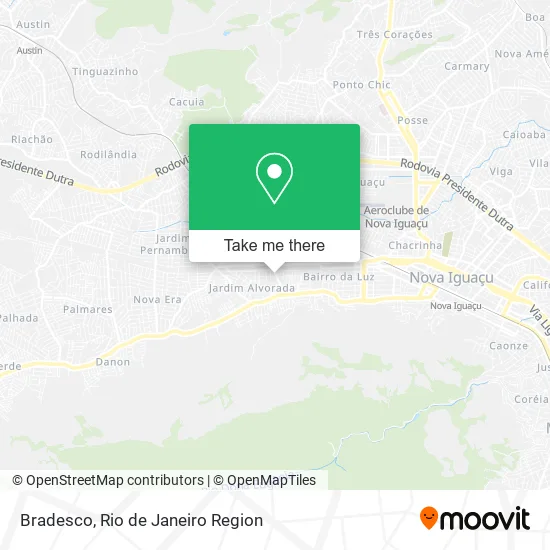 Bradesco map