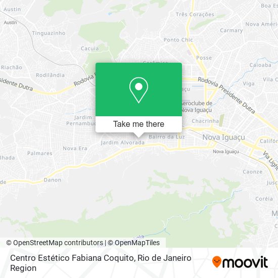 Centro Estético Fabiana Coquito map