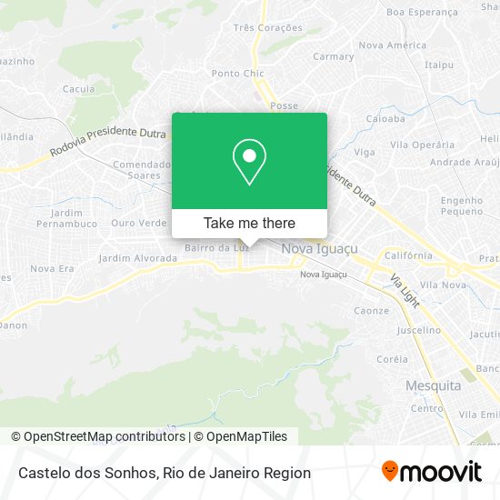 Castelo dos Sonhos map