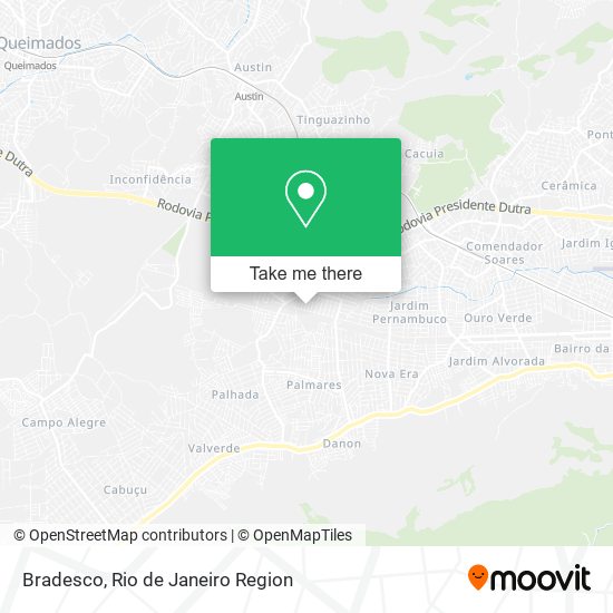 Bradesco map