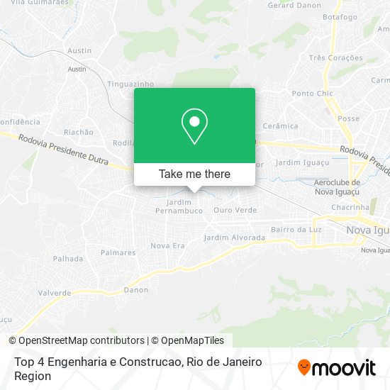 Top 4 Engenharia e Construcao map