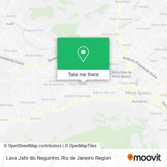 Lava Jato do Neguinho map