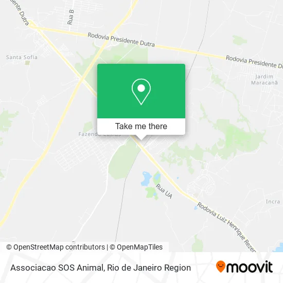 Associacao SOS Animal map