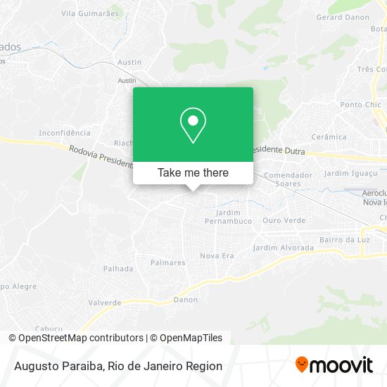 Mapa Augusto Paraiba