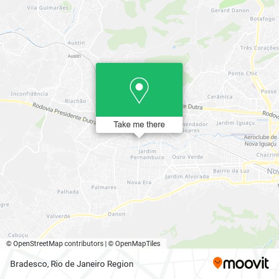 Bradesco map