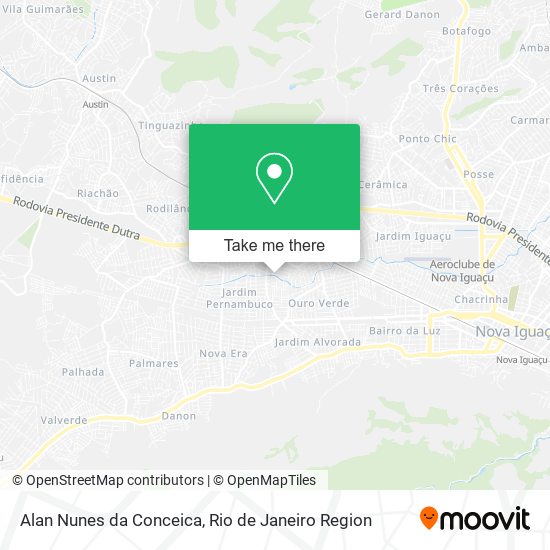 Alan Nunes da Conceica map