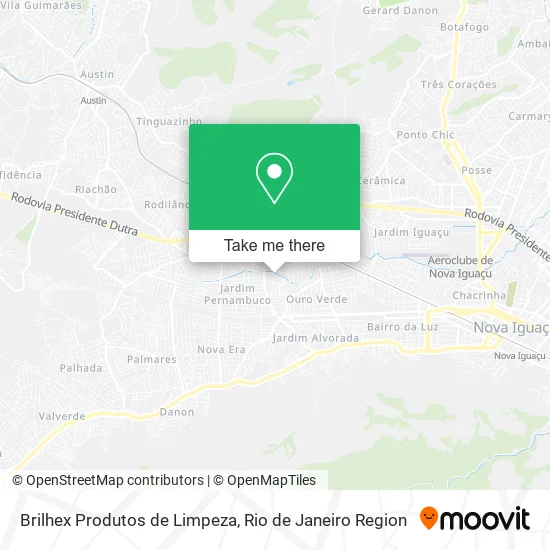 Brilhex Produtos de Limpeza map