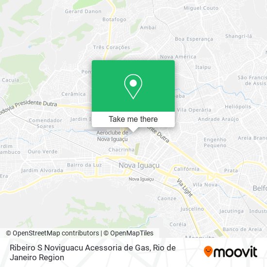 Ribeiro S Noviguacu Acessoria de Gas map