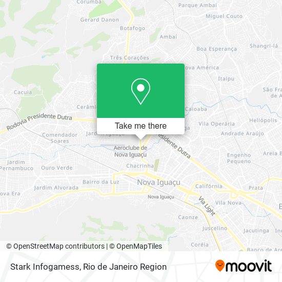 Stark Infogamess map