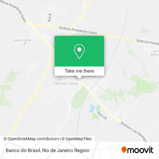 Banco do Brasil map