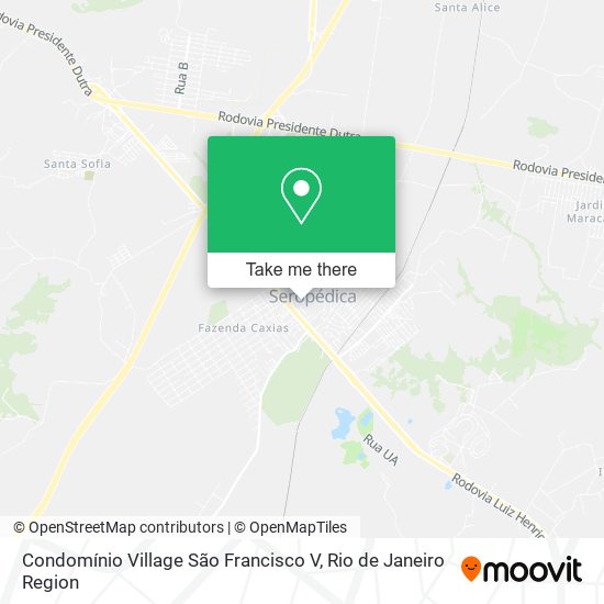 Condomínio Village São Francisco V map