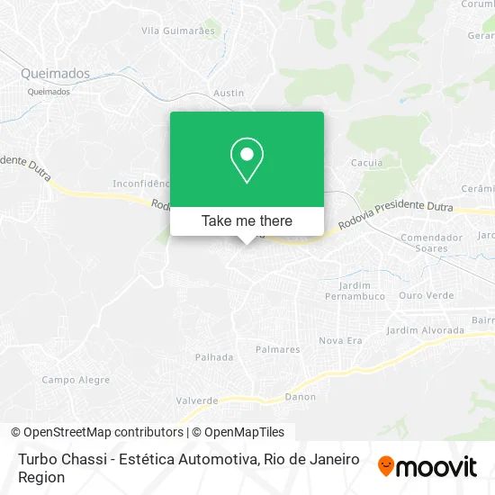 Turbo Chassi - Estética Automotiva map