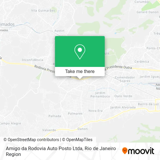 Amigo da Rodovia Auto Posto Ltda map