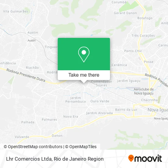 Lhr Comercios Ltda map