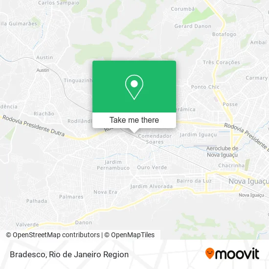 Bradesco map