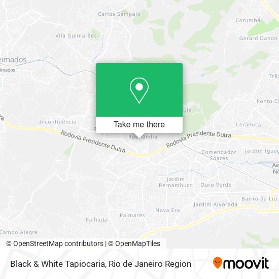 Black & White Tapiocaria map