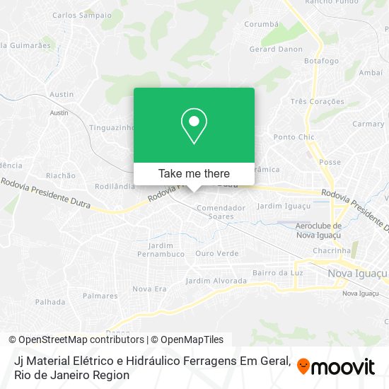 Jj Material Elétrico e Hidráulico Ferragens Em Geral map