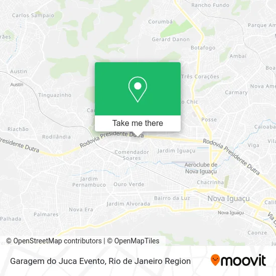 Garagem do Juca Evento map