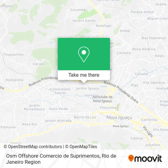 Osm Offshore Comercio de Suprimentos map