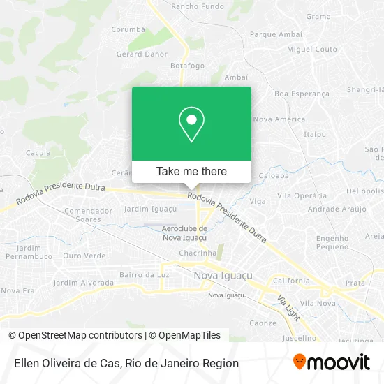 Ellen Oliveira de Cas map
