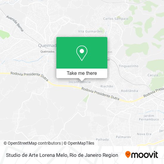 Studio de Arte Lorena Melo map