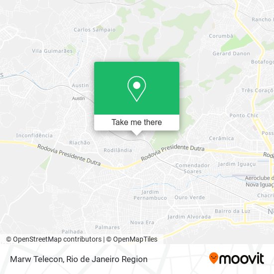 Marw Telecon map