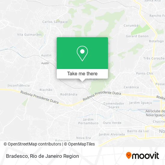 Bradesco map
