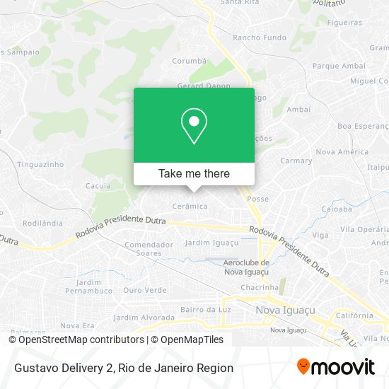 Mapa Gustavo Delivery 2