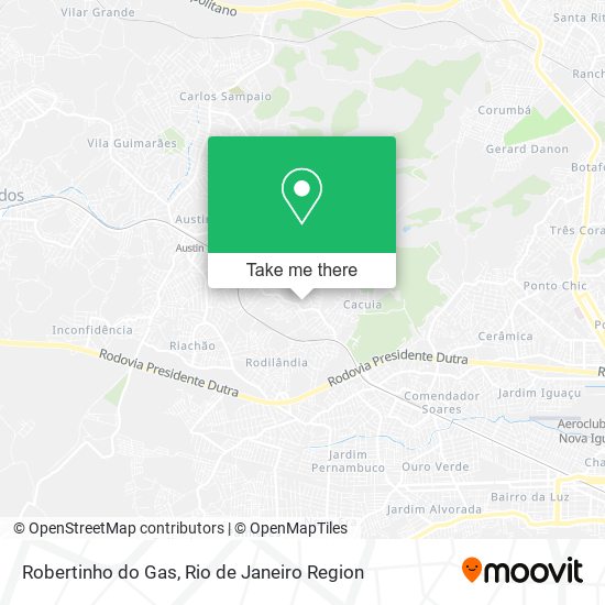 Robertinho do Gas map