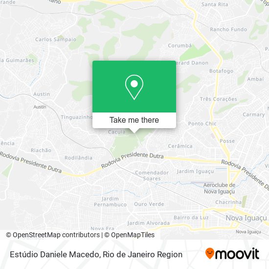 Estúdio Daniele Macedo map