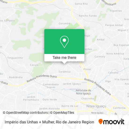 Império das Unhas + Mulher map