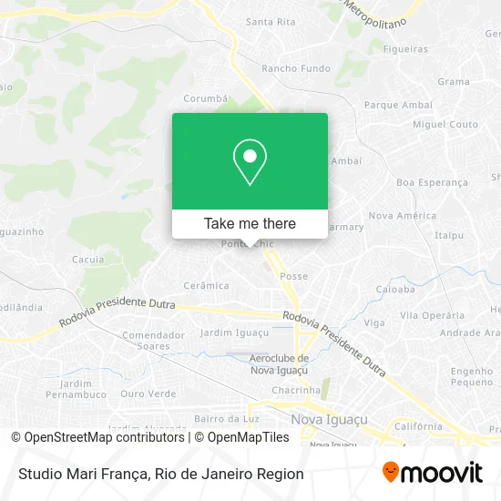 Studio Mari França map