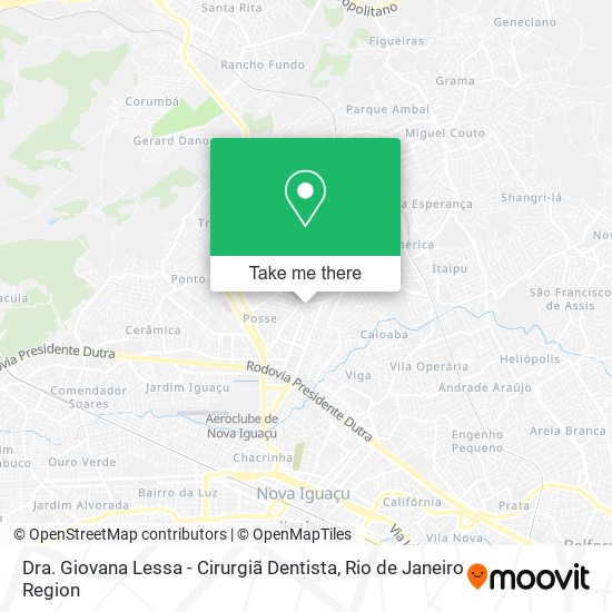 Dra. Giovana Lessa - Cirurgiã Dentista map