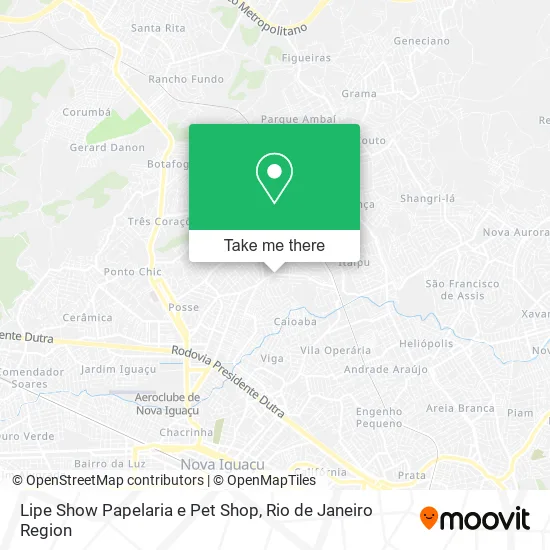 Lipe Show Papelaria e Pet Shop map