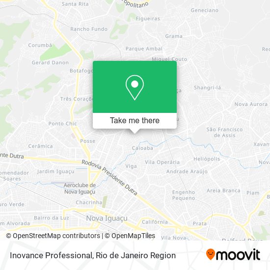 Inovance Professional map