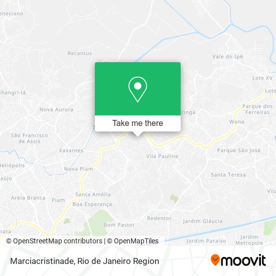 Mapa Marciacristinade