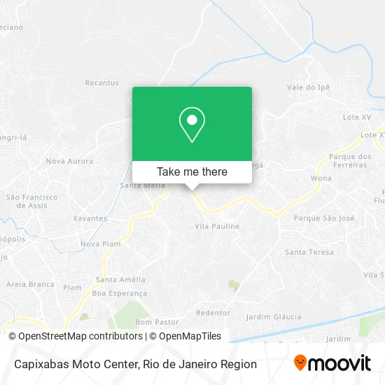 Capixabas Moto Center map