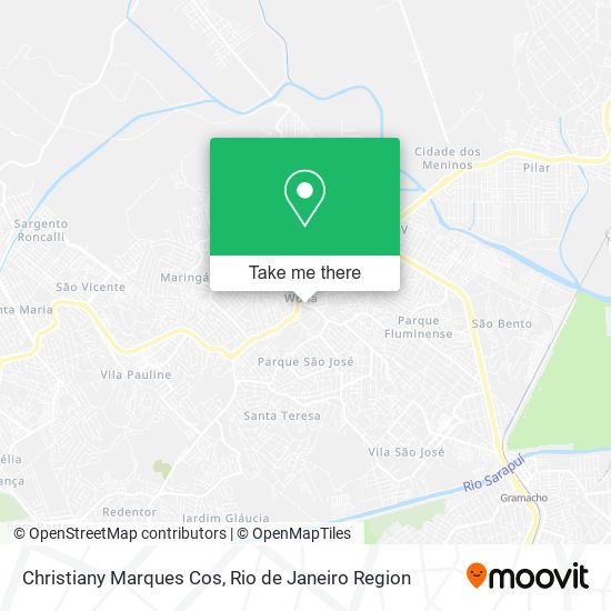 Mapa Christiany Marques Cos