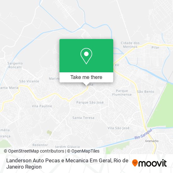 Landerson Auto Pecas e Mecanica Em Geral map