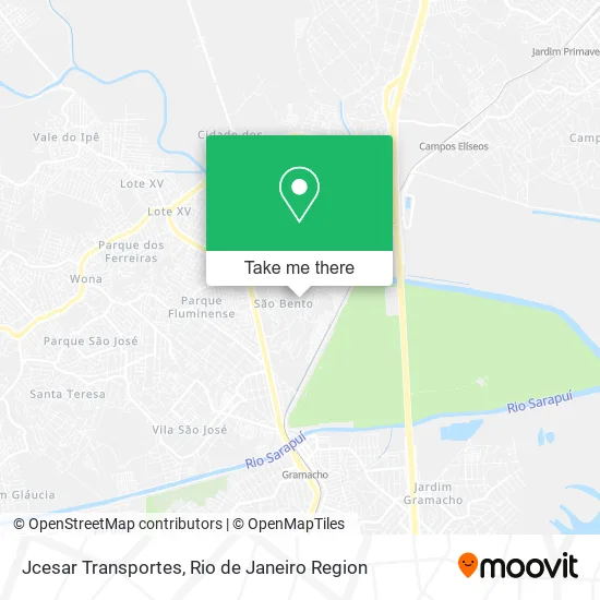 Jcesar Transportes map