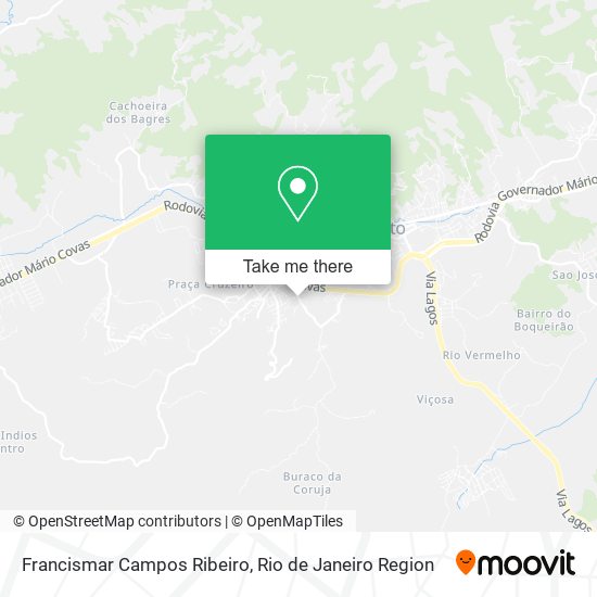 Francismar Campos Ribeiro map