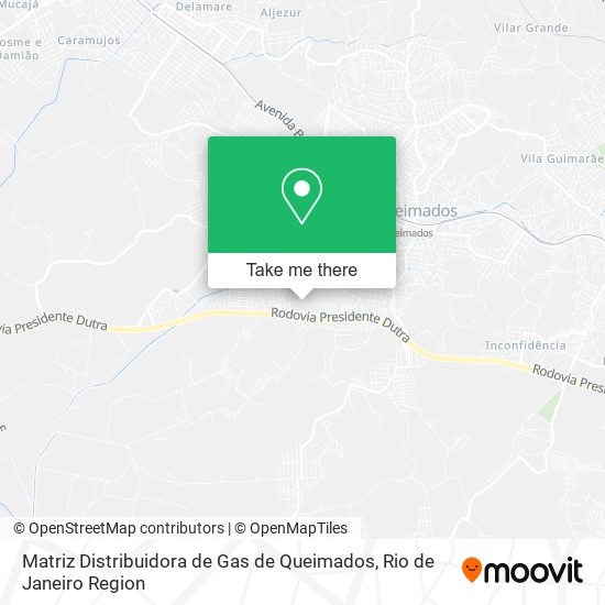 Matriz Distribuidora de Gas de Queimados map
