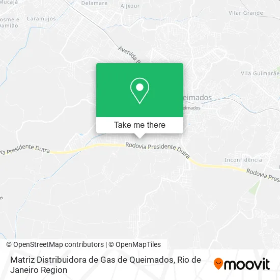 Matriz Distribuidora de Gas de Queimados map