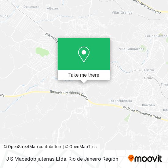 J S Macedobijuterias Ltda map