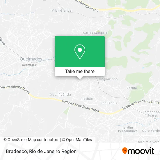 Bradesco map